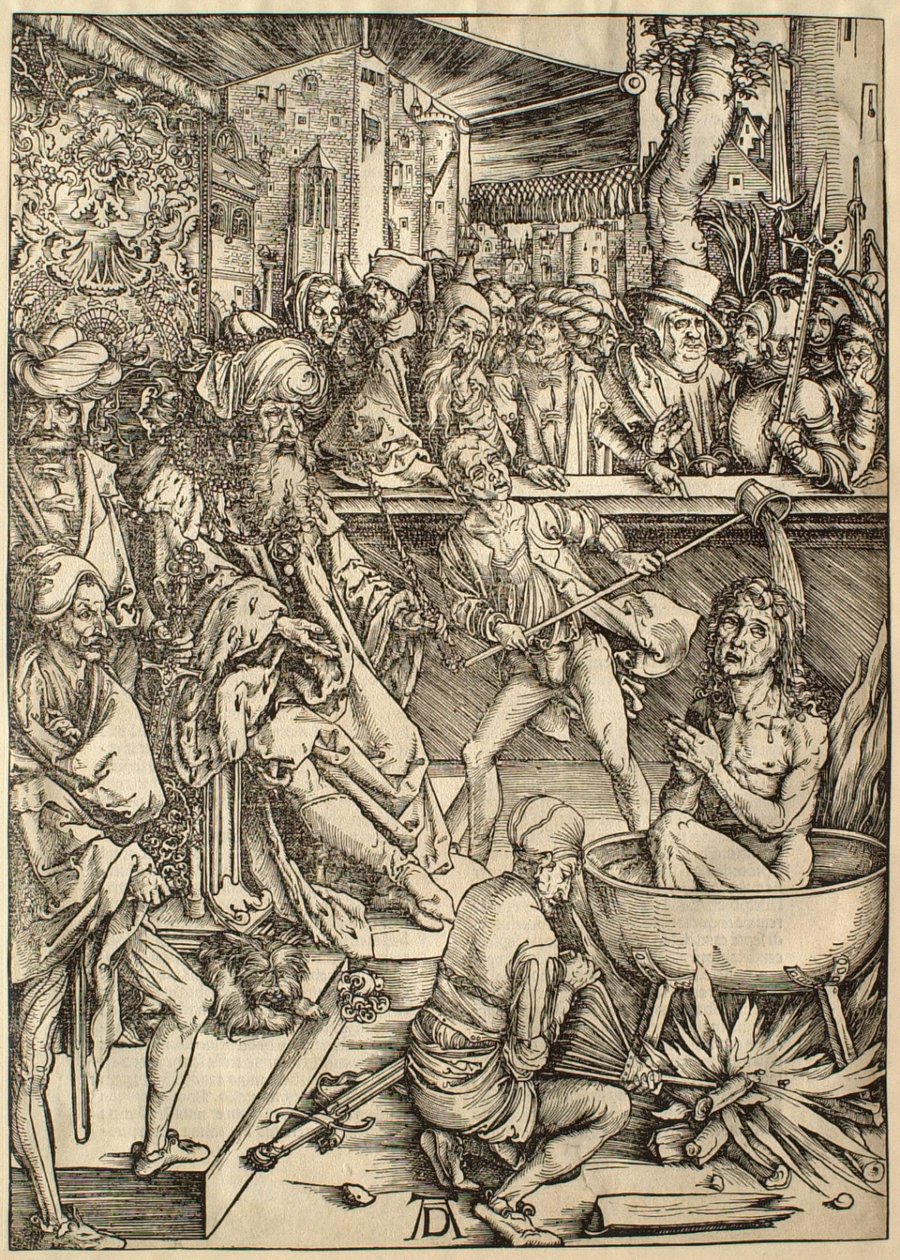 The Apocalypse: The Martyrdom of Saint John by Albrecht Dürer