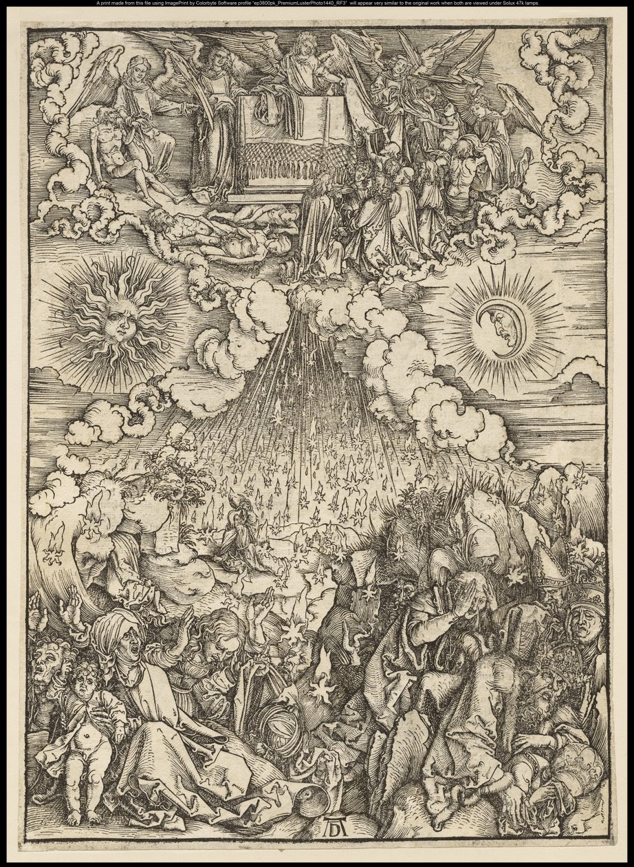 The Apocalypse: The Opening of the Fifth and Sixth Seal by Albrecht Dürer
