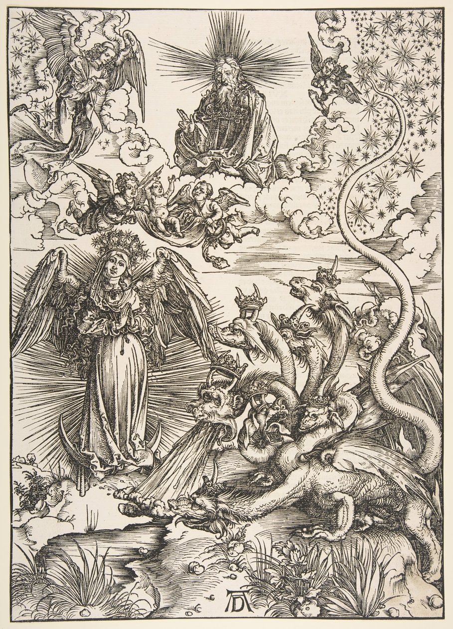 The Apocalyptic Woman, from the Apocalypse Series by Albrecht Dürer