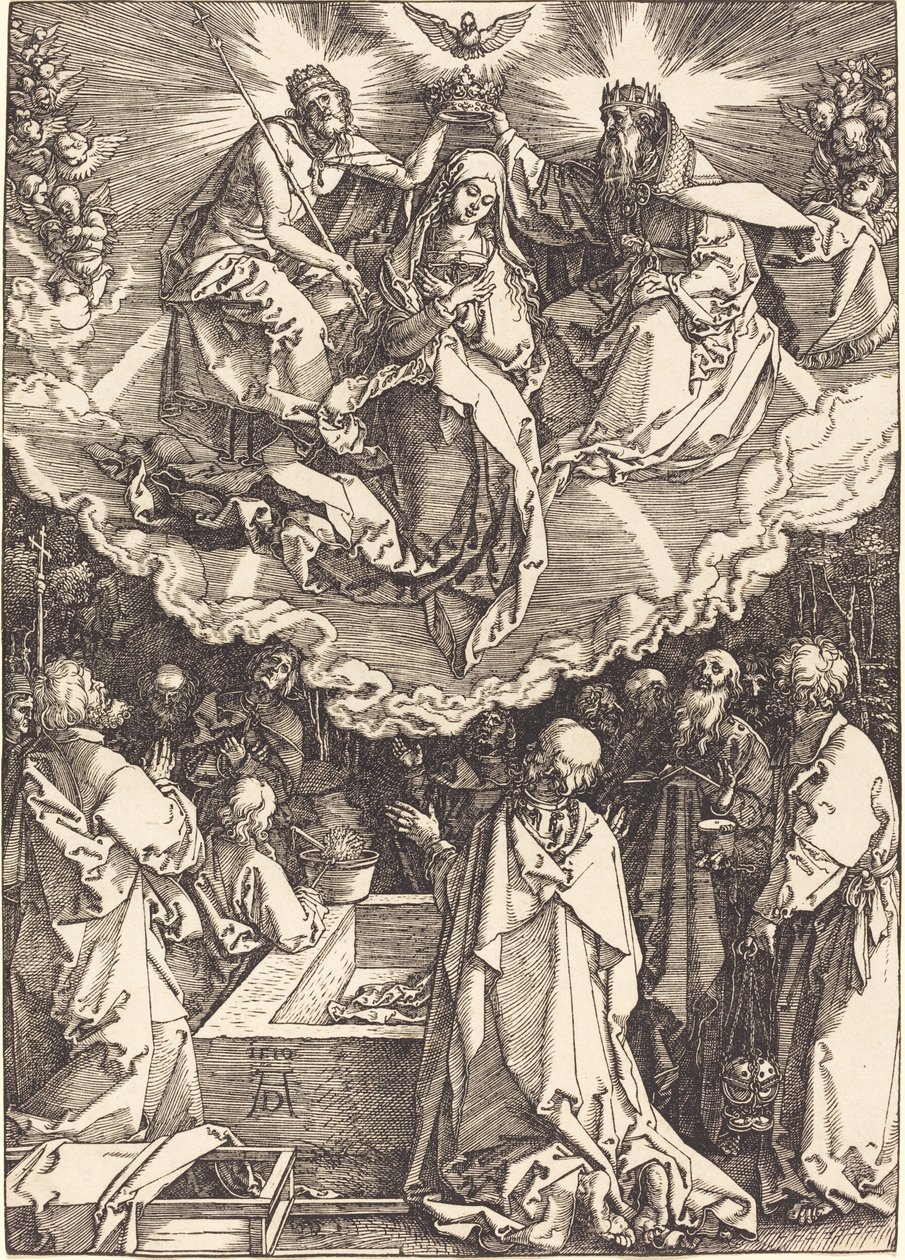 The Assumption and Coronation of the Virgin by Albrecht Dürer