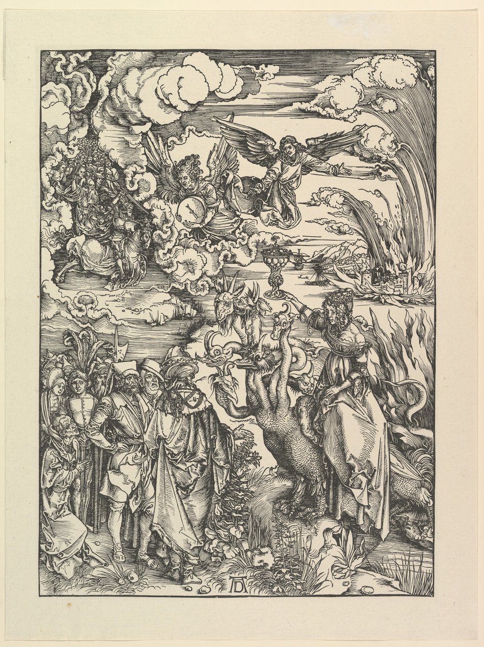 The Babylonian Whore, from The Apocalypse (Facsimile) by Albrecht Dürer