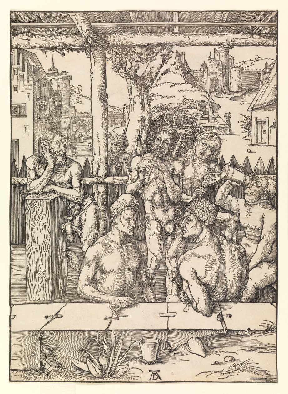 The Bath House by Albrecht Dürer