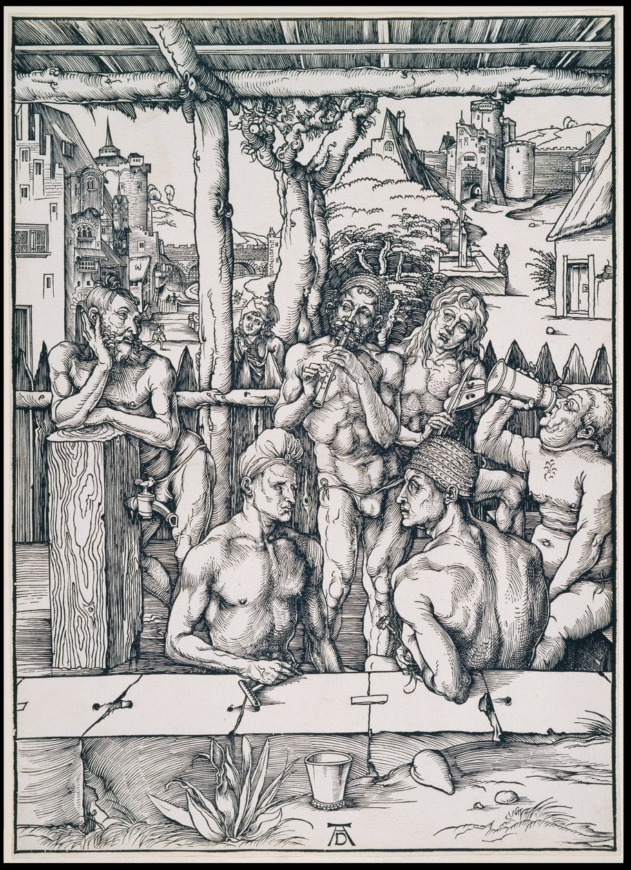 The Bath House by Albrecht Dürer