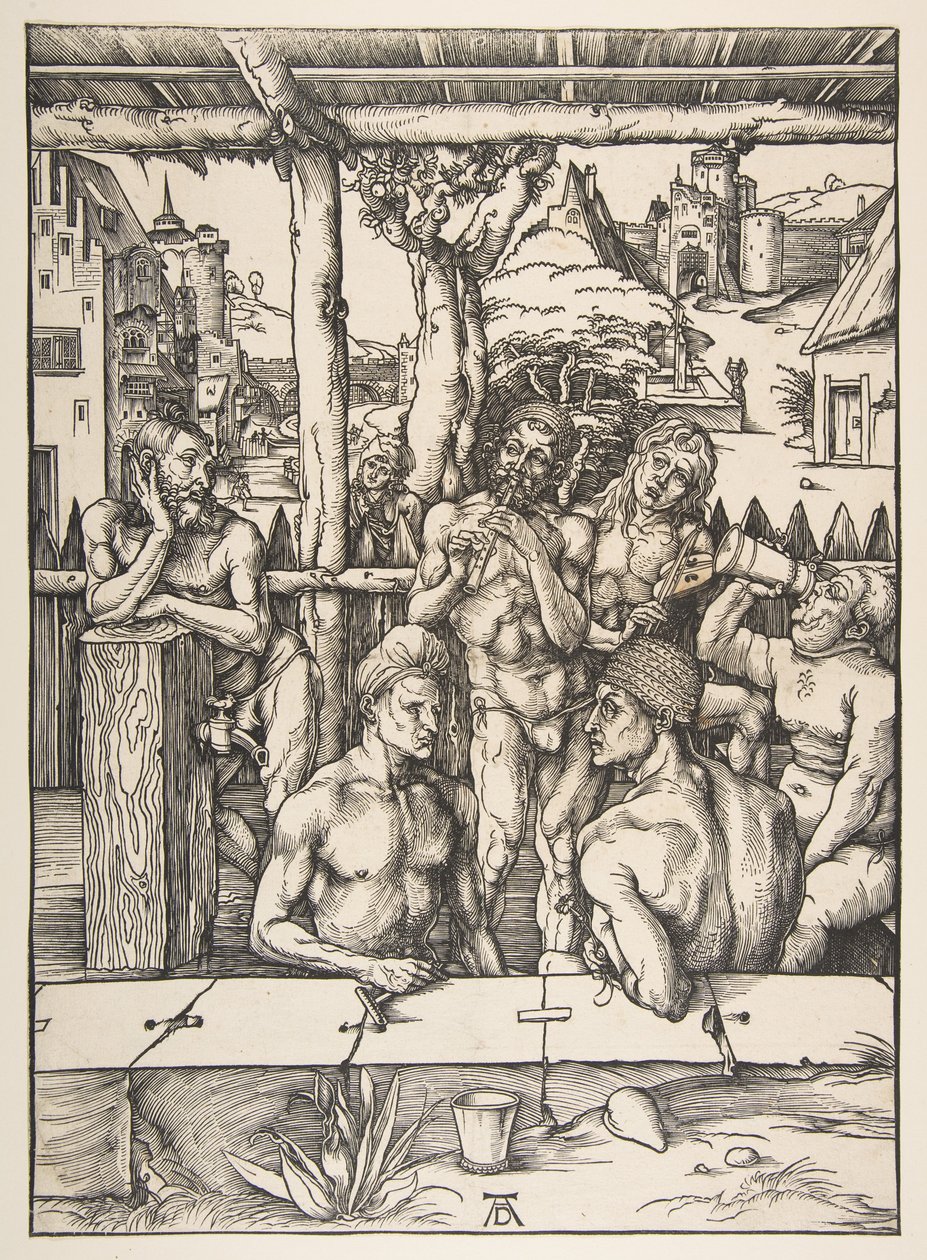 The Bath House by Albrecht Dürer