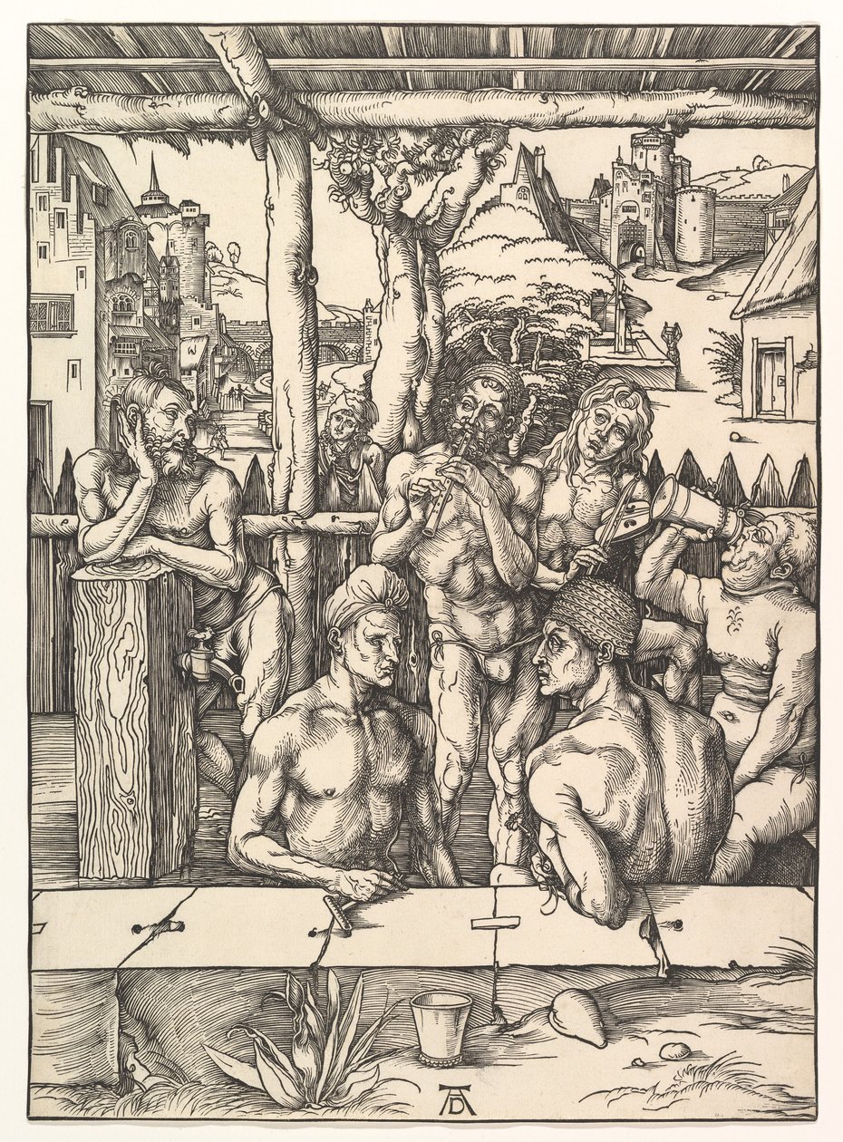The Bath House by Albrecht Dürer