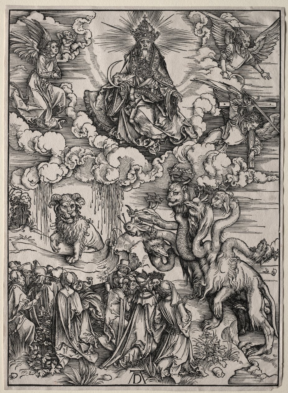 The Beast with Seven Heads and the Beast with Lamb