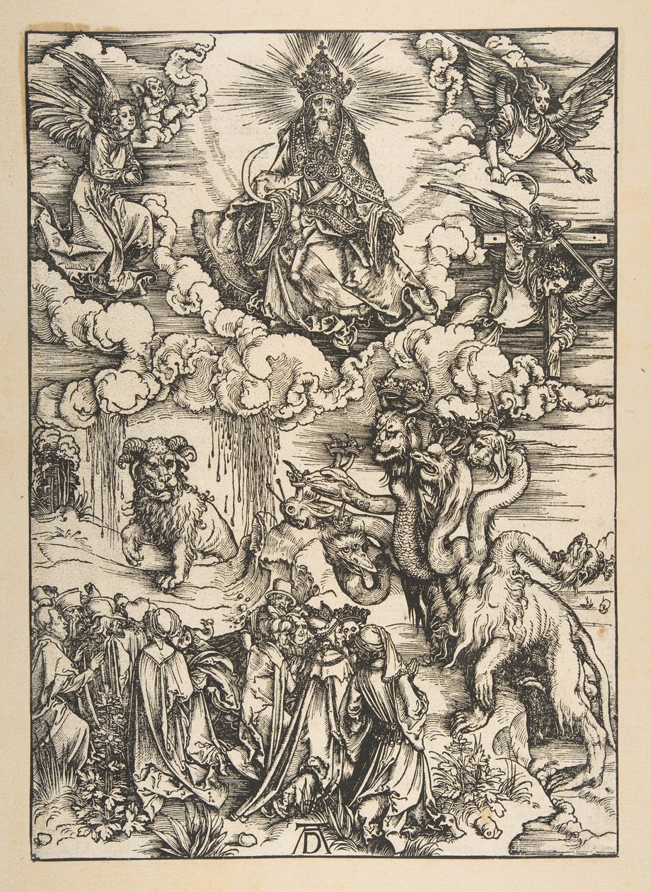 The Beast with Two Horns Like a Lamb, from The Apocalypse by Albrecht Dürer