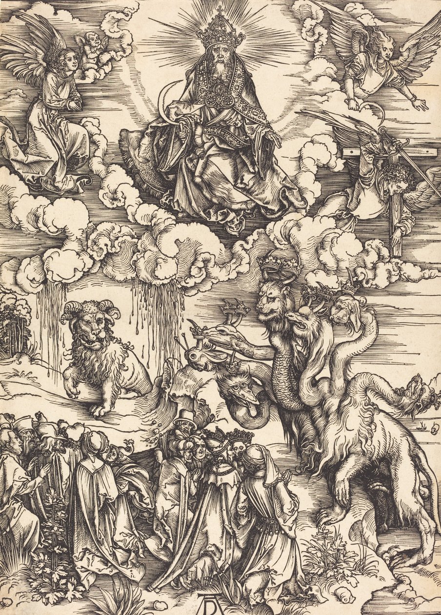The Beast with Two Horns like a Lamb, probably c. 1496-1498 by Albrecht Dürer