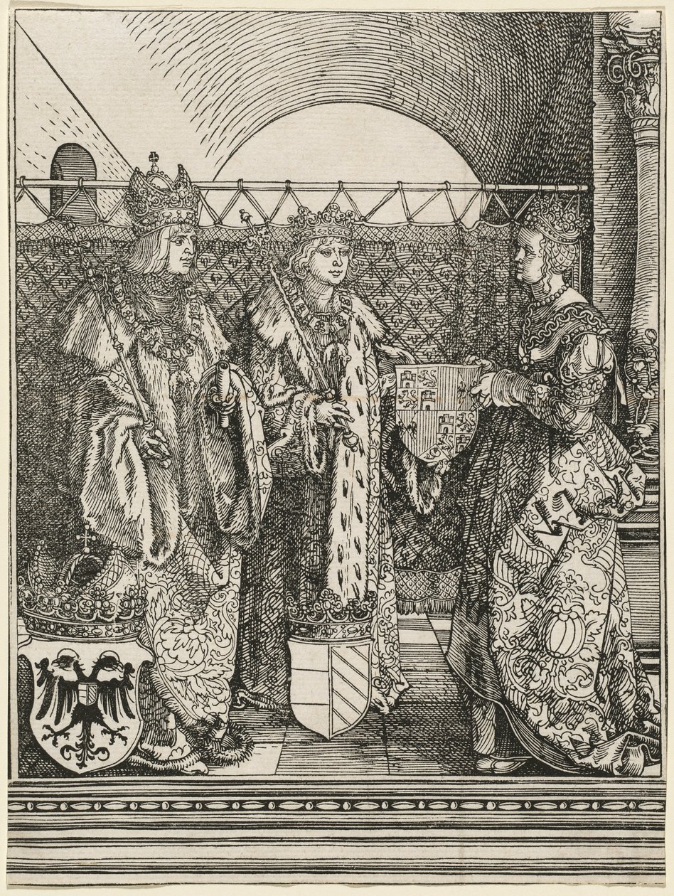 The Betrothal of Philip the Fair with Joan of Castile by Albrecht Dürer