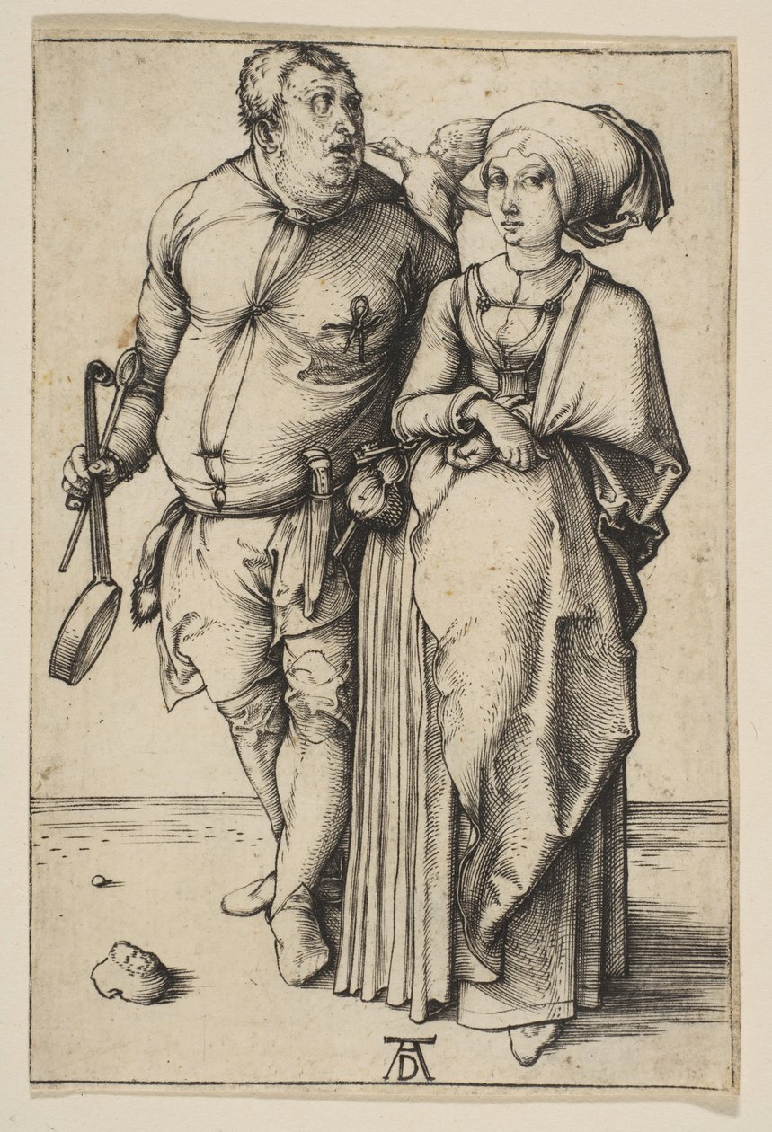 The Cook and His Wife, ca. 1496 by Albrecht Dürer