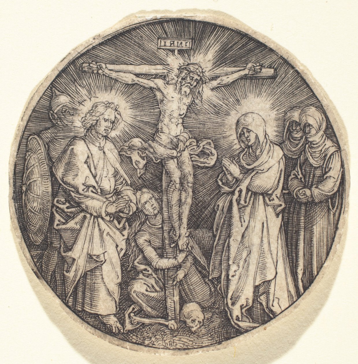 The Crucifixion called the Sword Pommel of Maximilian by Albrecht Dürer