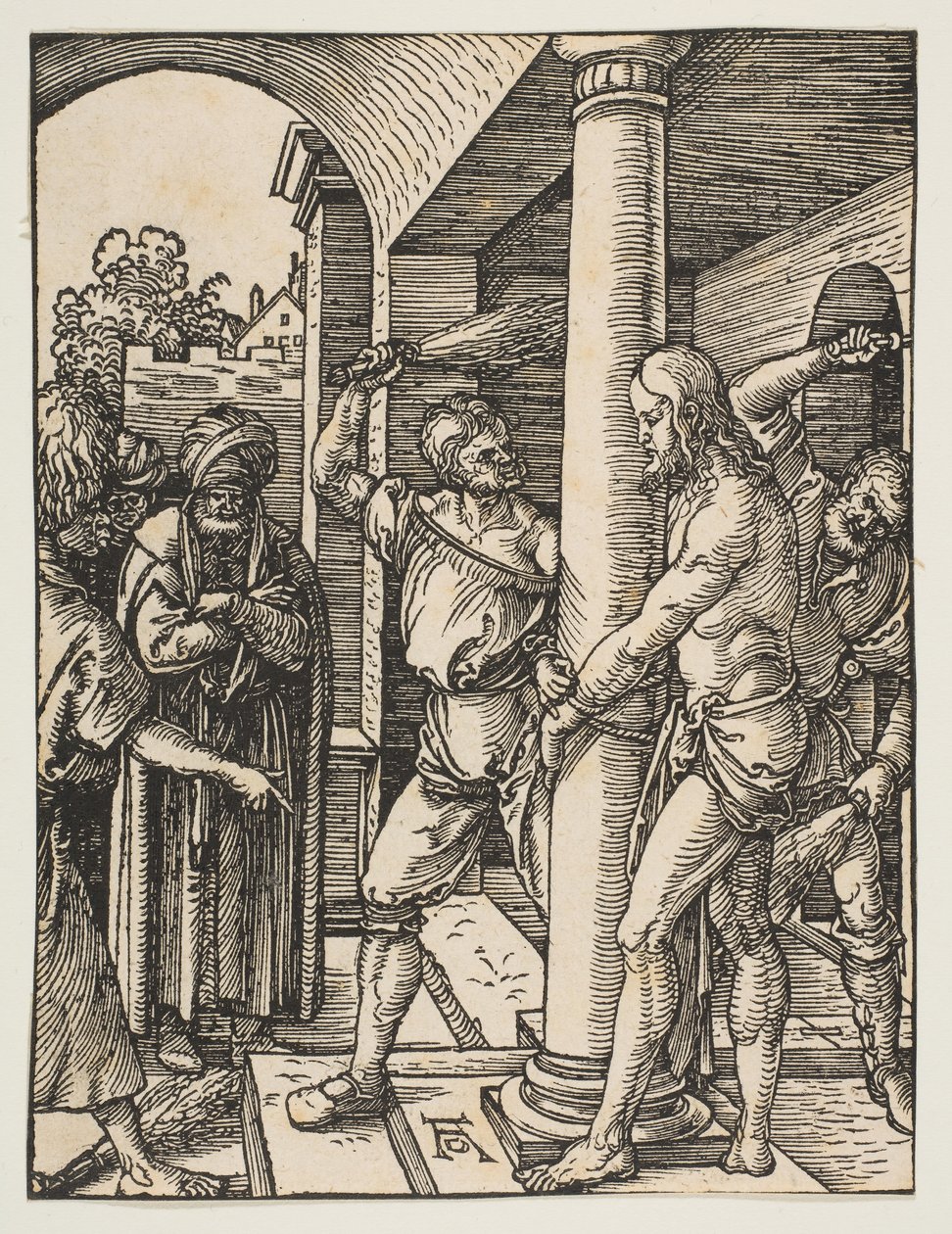 The Flagellation (from The Small Passion) by Albrecht Dürer