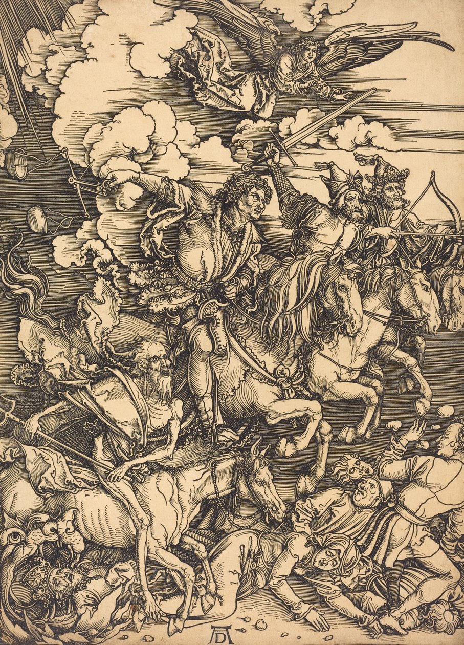 The Four Horsemen, probably c. 1496-1498 by Albrecht Dürer