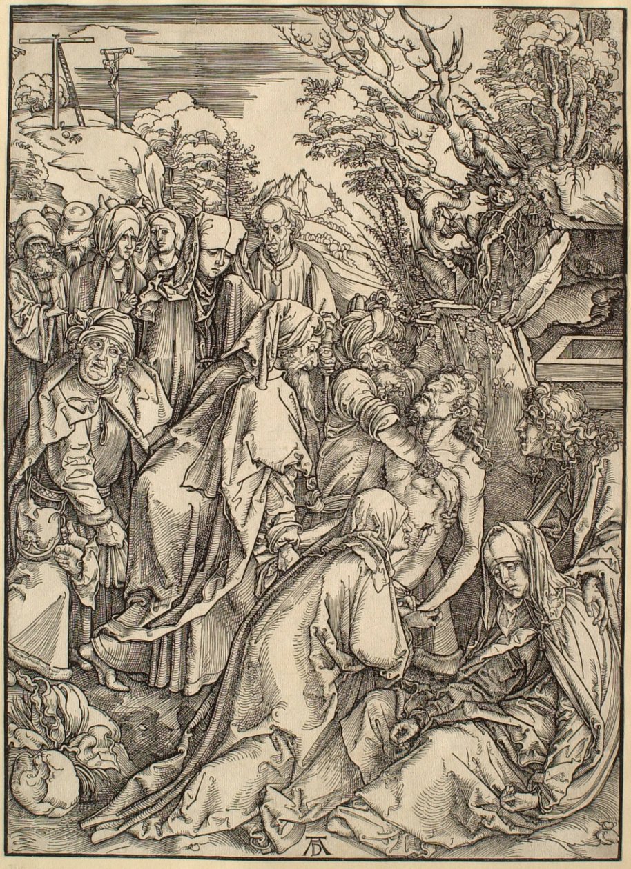The Great Passion: The Deposition by Albrecht Dürer