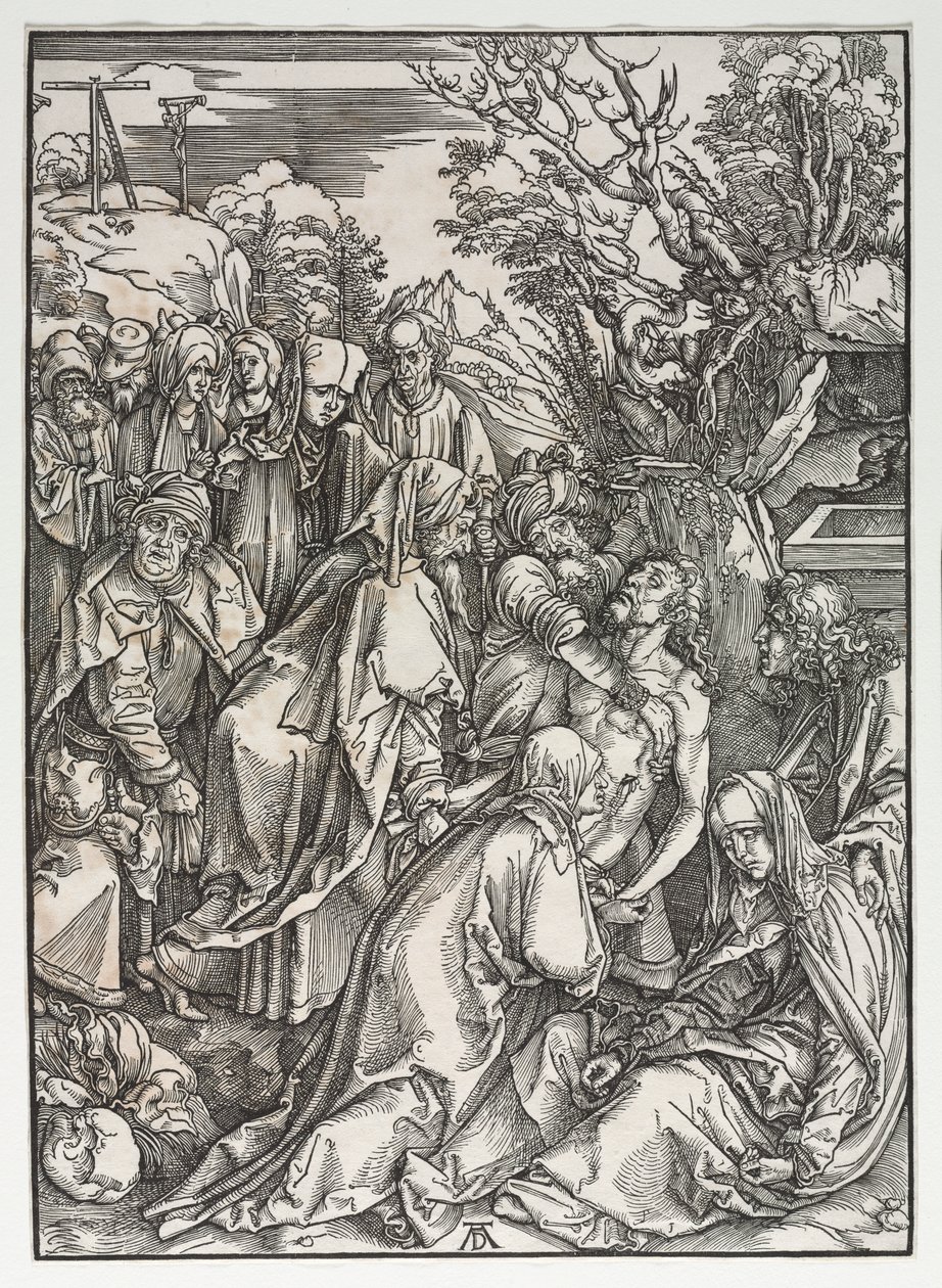 The Great Passion: The Deposition by Albrecht Dürer