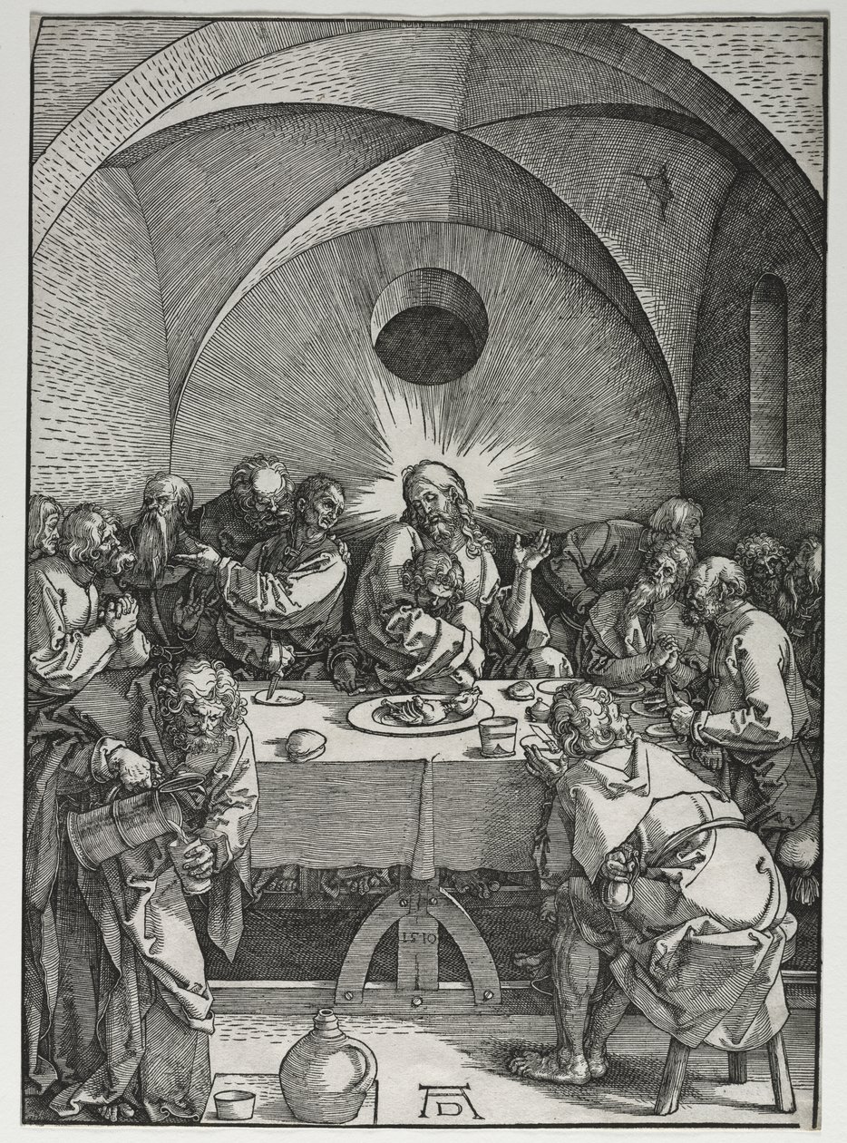 The Large Passion: The Last Supper by Albrecht Dürer