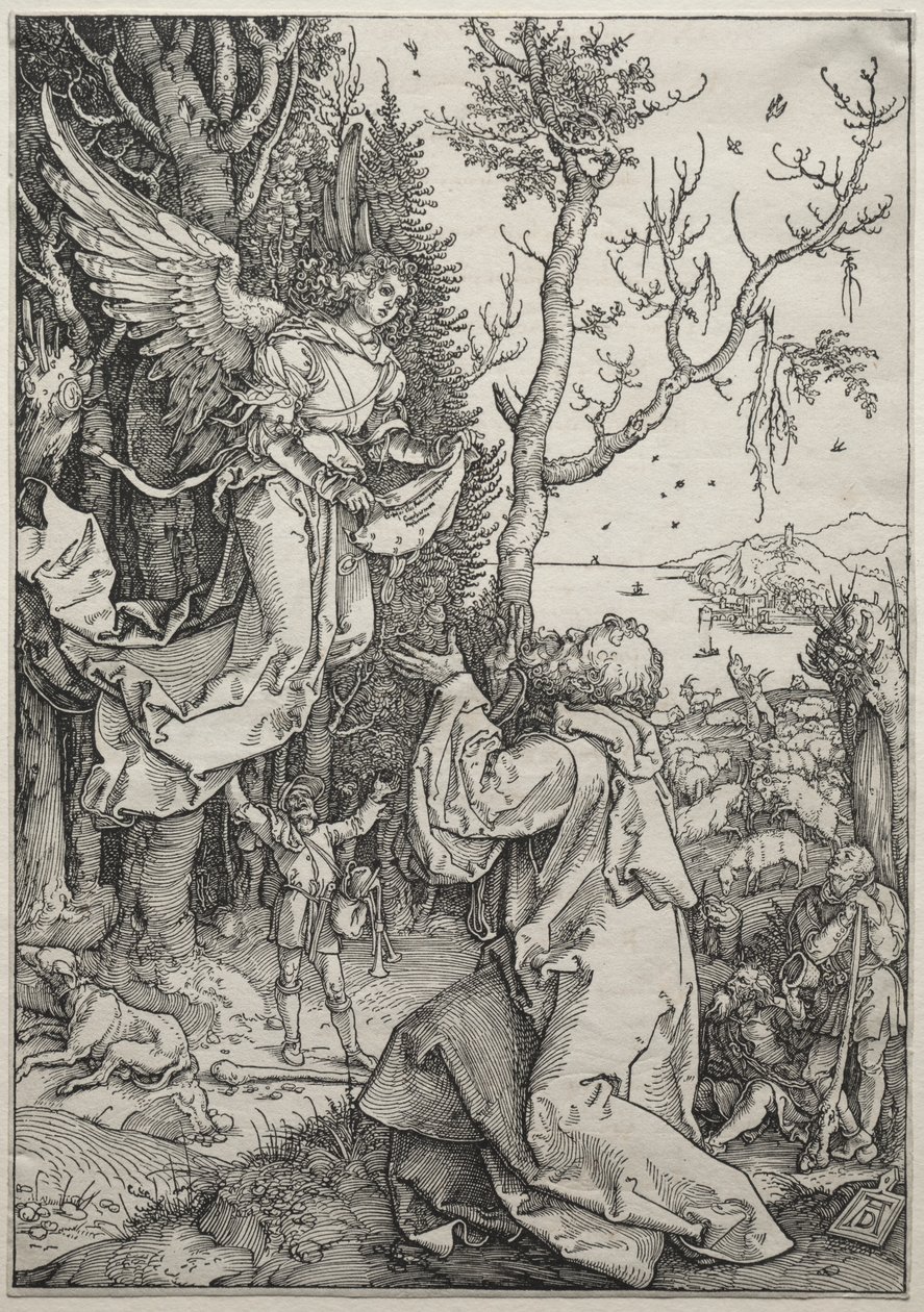 The Life of the Virgin: Joachim and the Angel by Albrecht Dürer