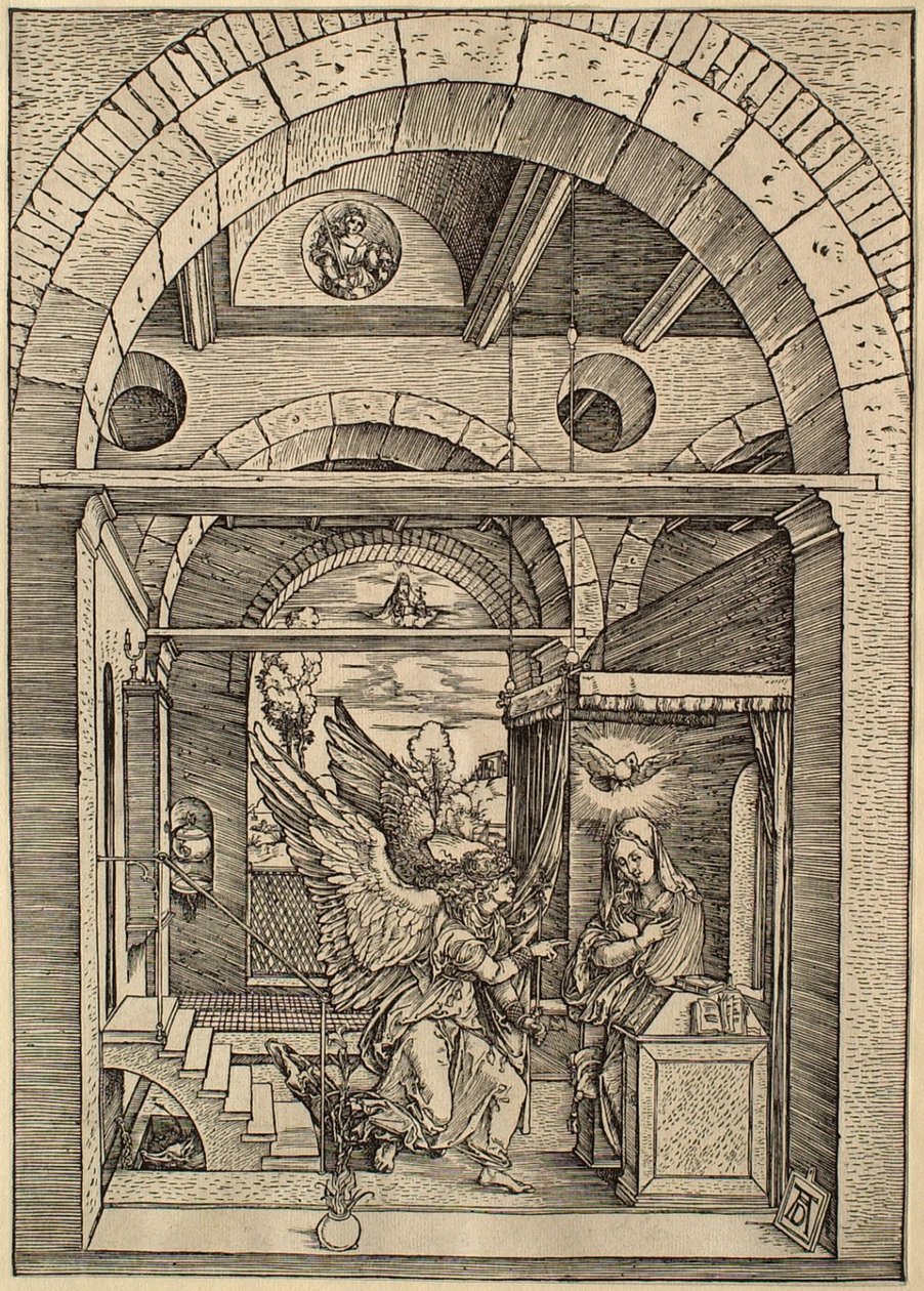 The Life of the Virgin: The Annunciation by Albrecht Dürer