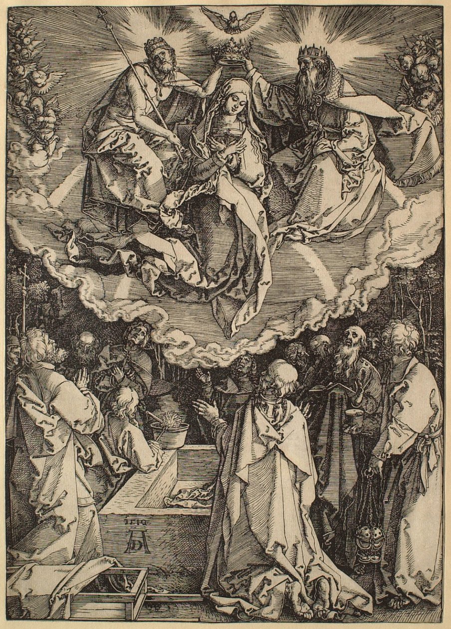 The Life of the Virgin: The Assumption and Coronation of the Virgin by Albrecht Dürer