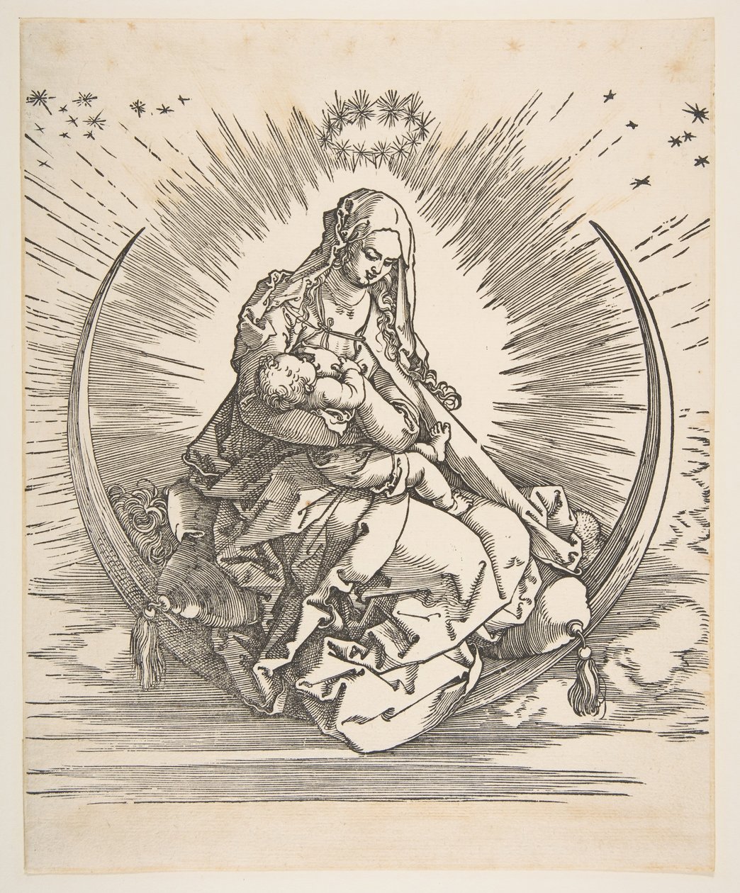 The Madonna on the Crescent, Frontispiece to The Life of the Virgin by Albrecht Dürer