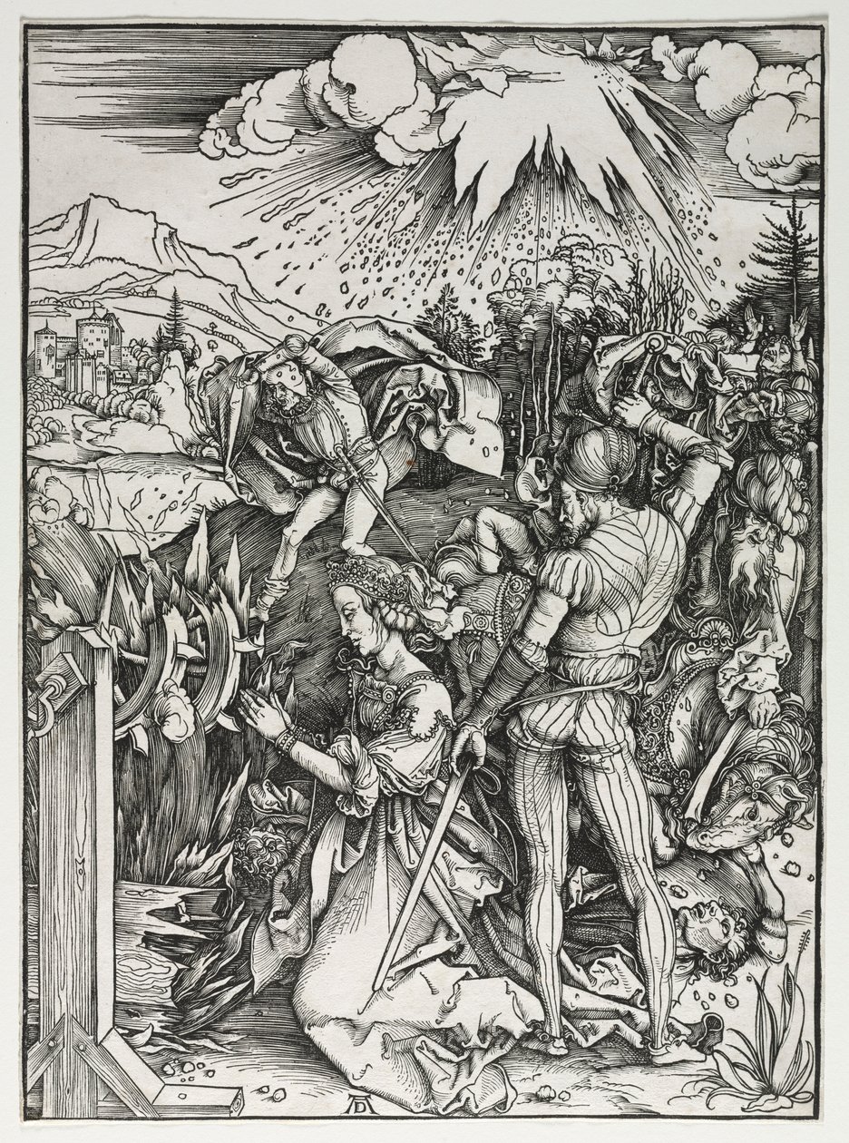 The Martyrdom of Saint Catherine of Alexandria by Albrecht Dürer