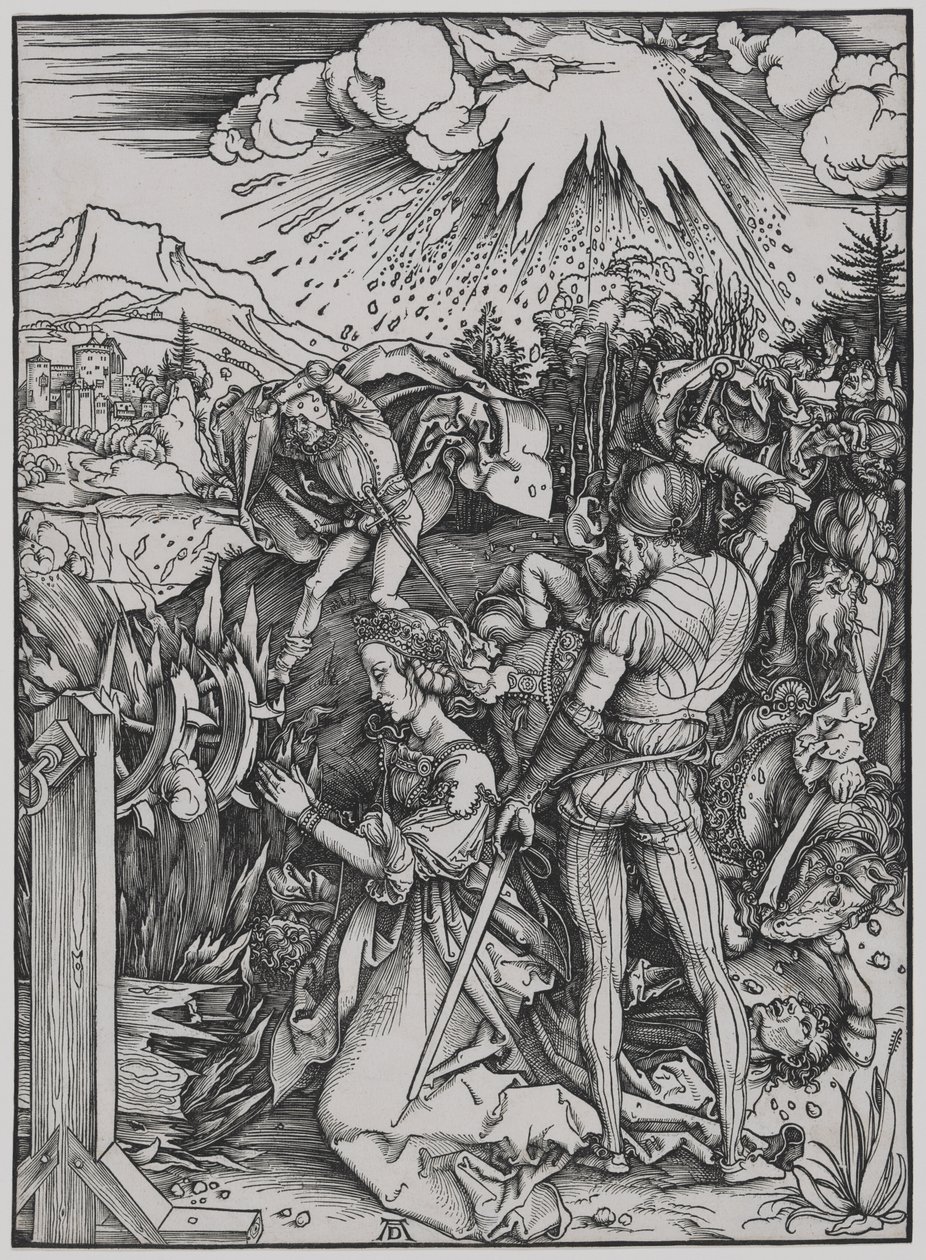 The Martyrdom of St. Catherine by Albrecht Dürer