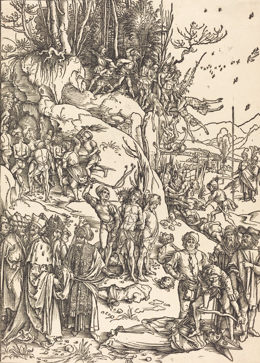 The Martyrdom of the Ten Thousand, c. 1496-1497 by Albrecht Dürer