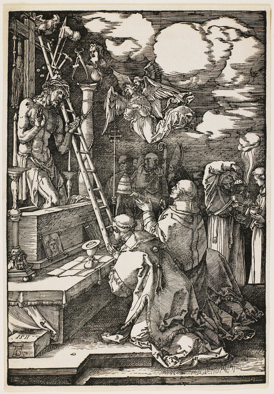 The Mass of Saint Gregory by Albrecht Dürer