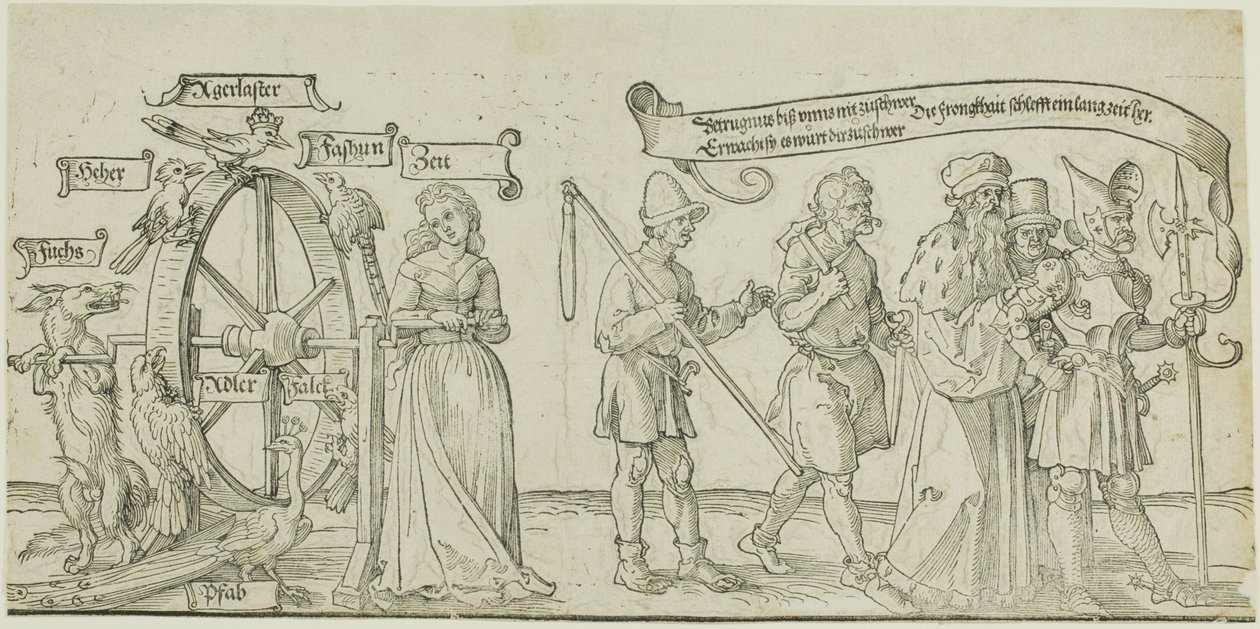 The Michelfeldt Tapestry (Allegory on Social Injustice) by Albrecht Dürer