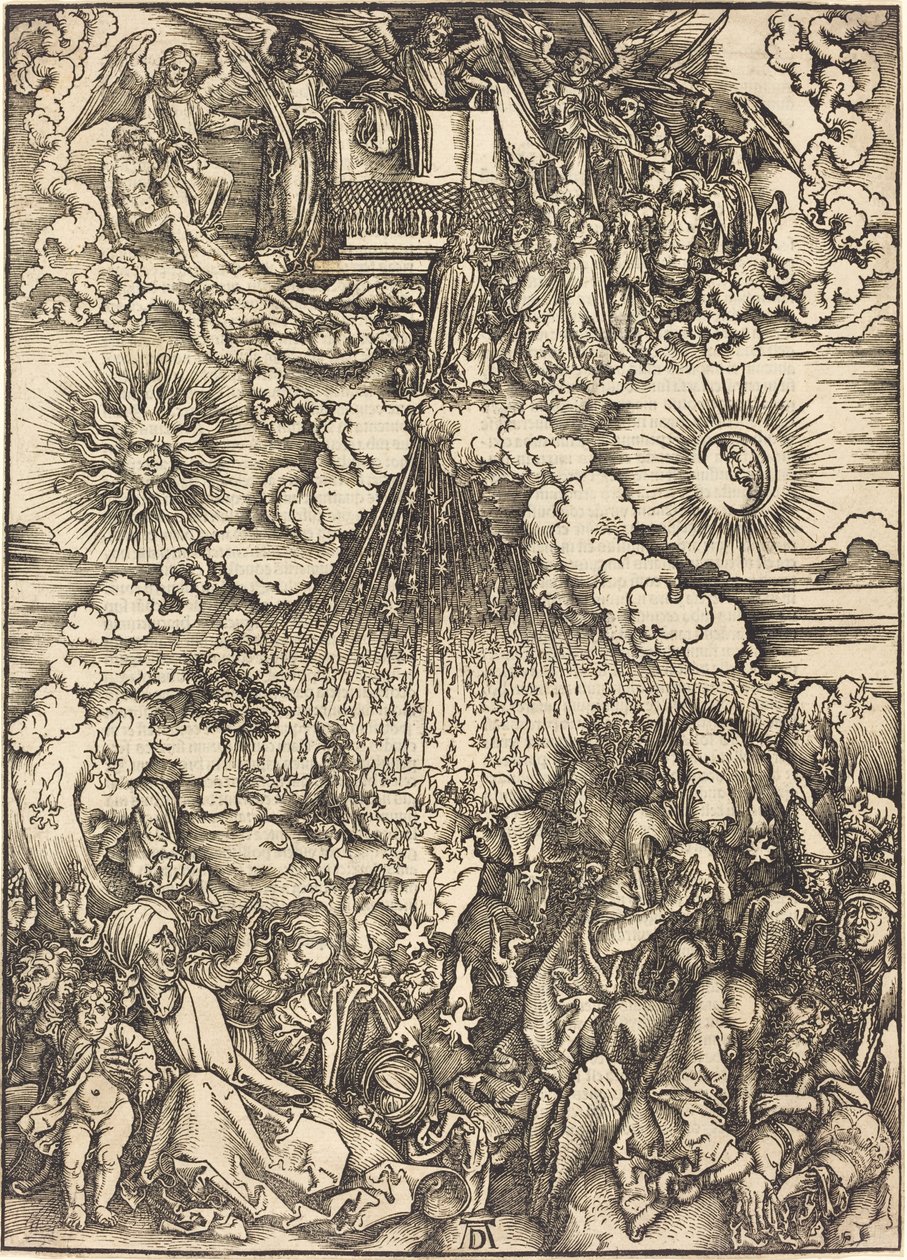 The Opening of the Fifth and Sixth Seals by Albrecht Dürer