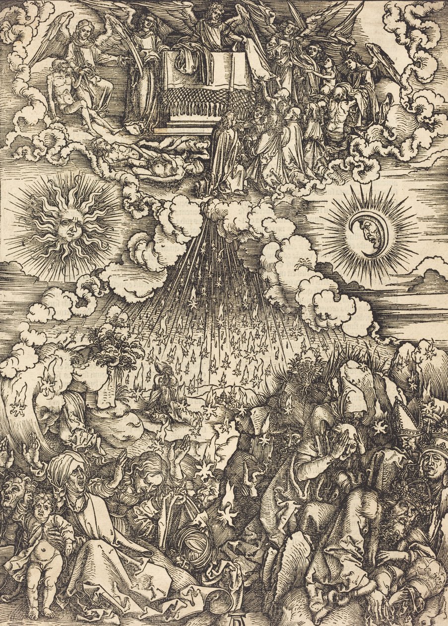 The Opening of the Fifth and Sixth Seals, c. 1497 by Albrecht Dürer