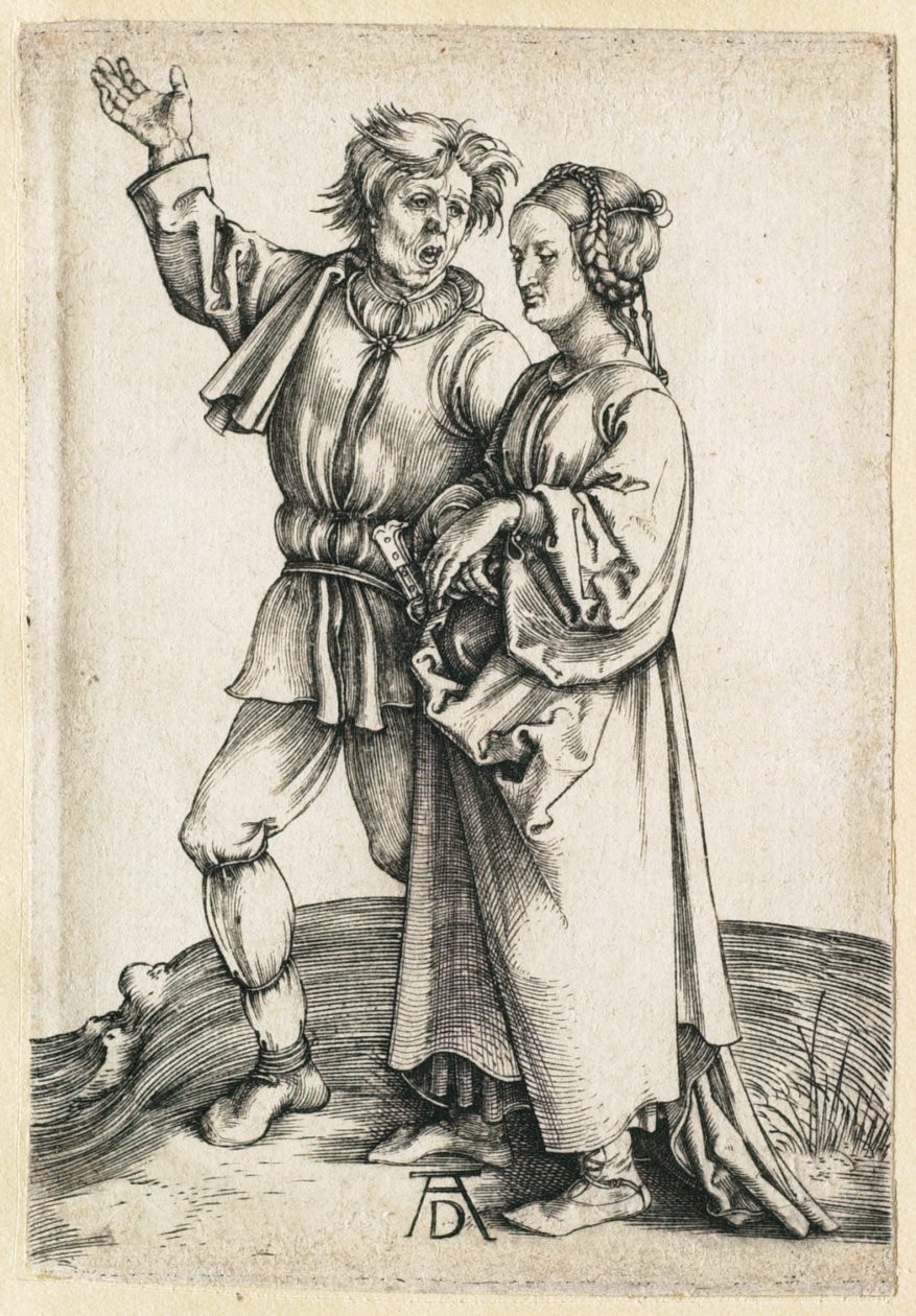 The Peasant and His Wife by Albrecht Dürer