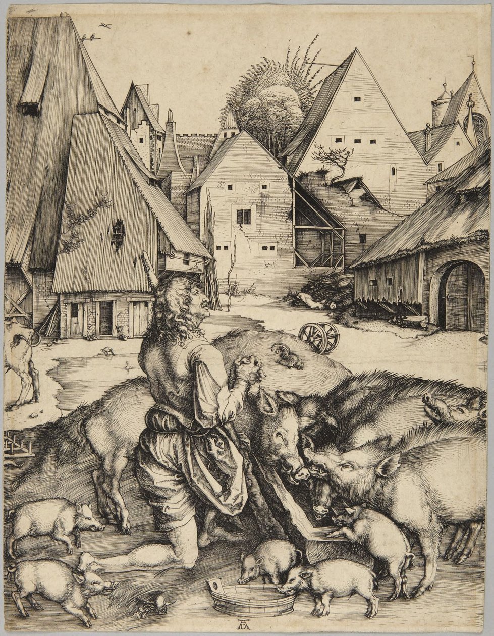 The Prodigal Son by Albrecht Dürer