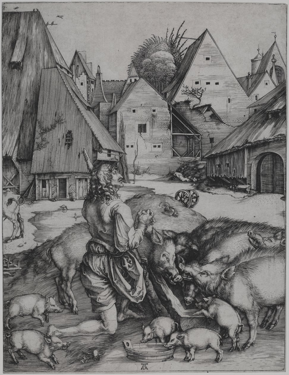 The Prodigal Son by Albrecht Dürer