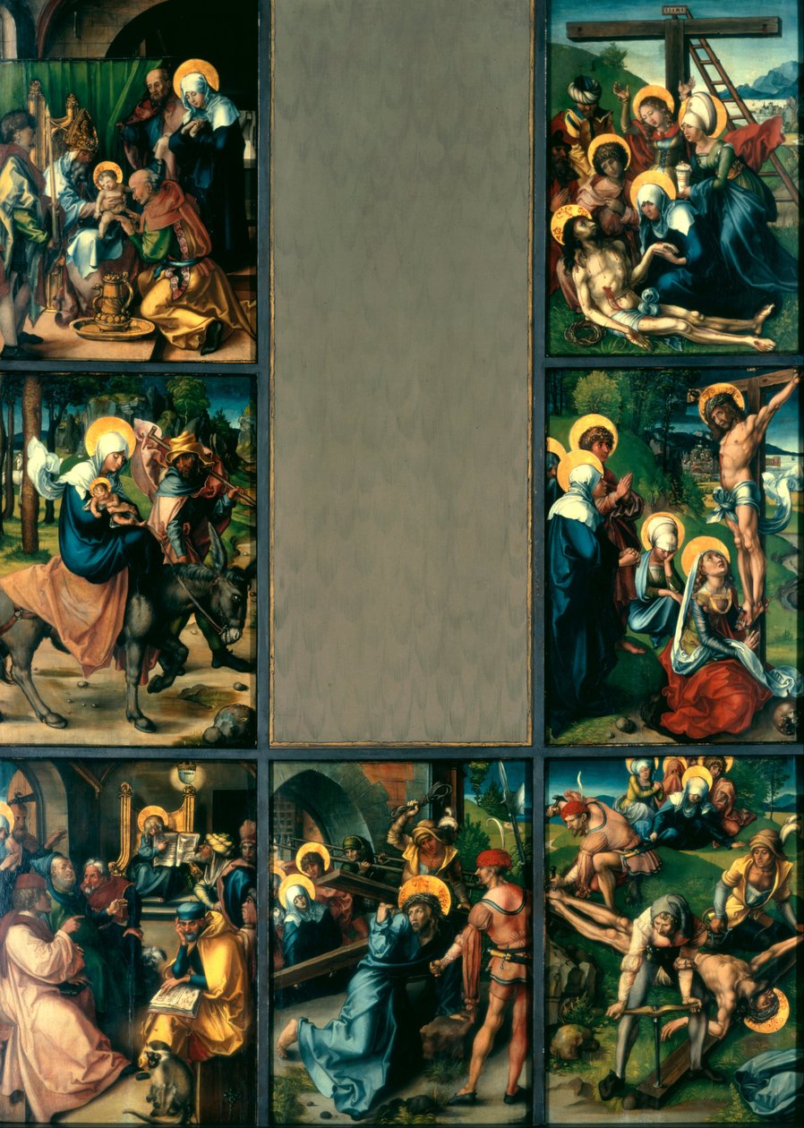 The Seven Sorrows of the Virgin by Albrecht Dürer