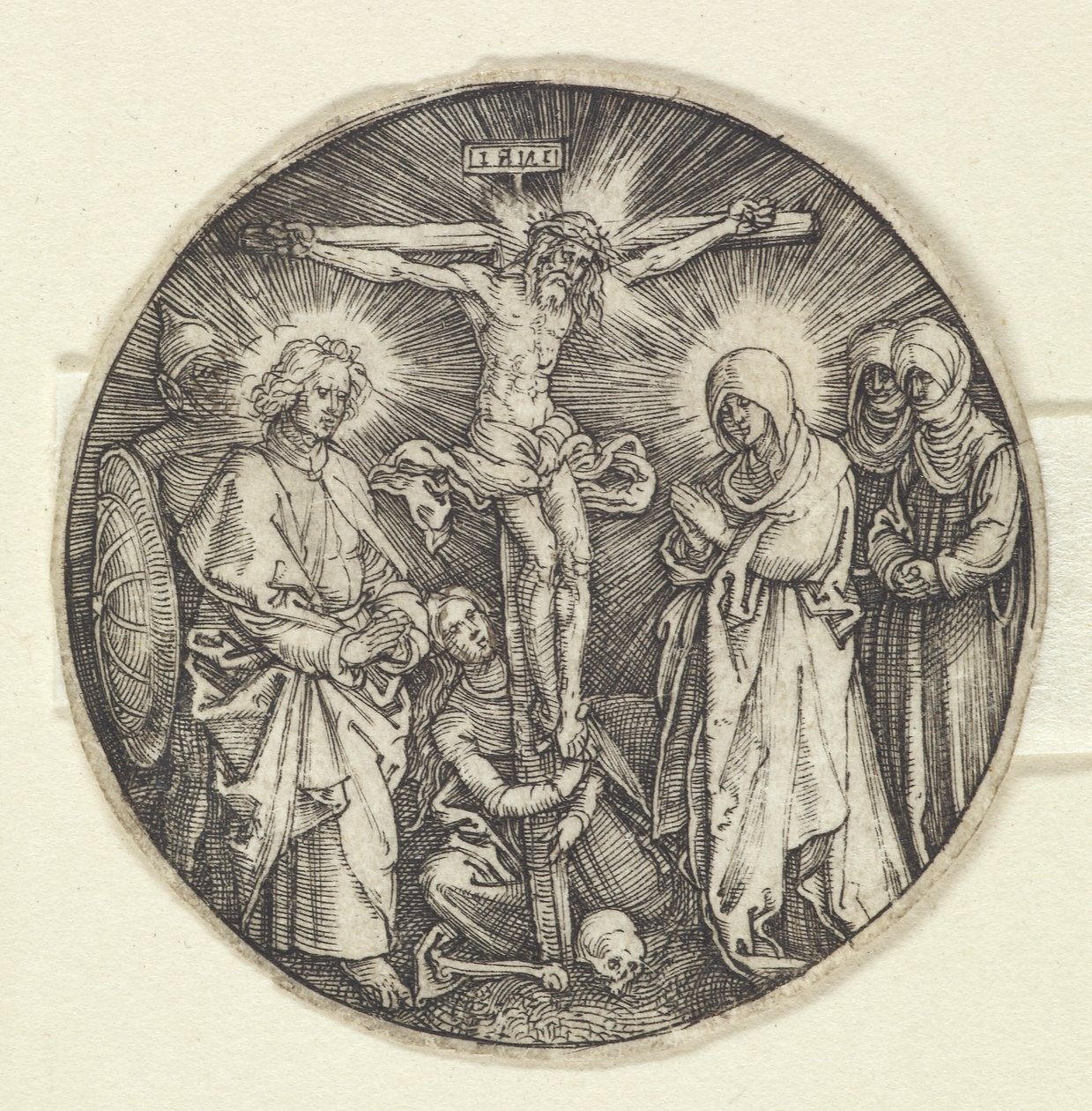 The Small Crucifixion (The Pommel of Emperor Maximilian) by Albrecht Dürer