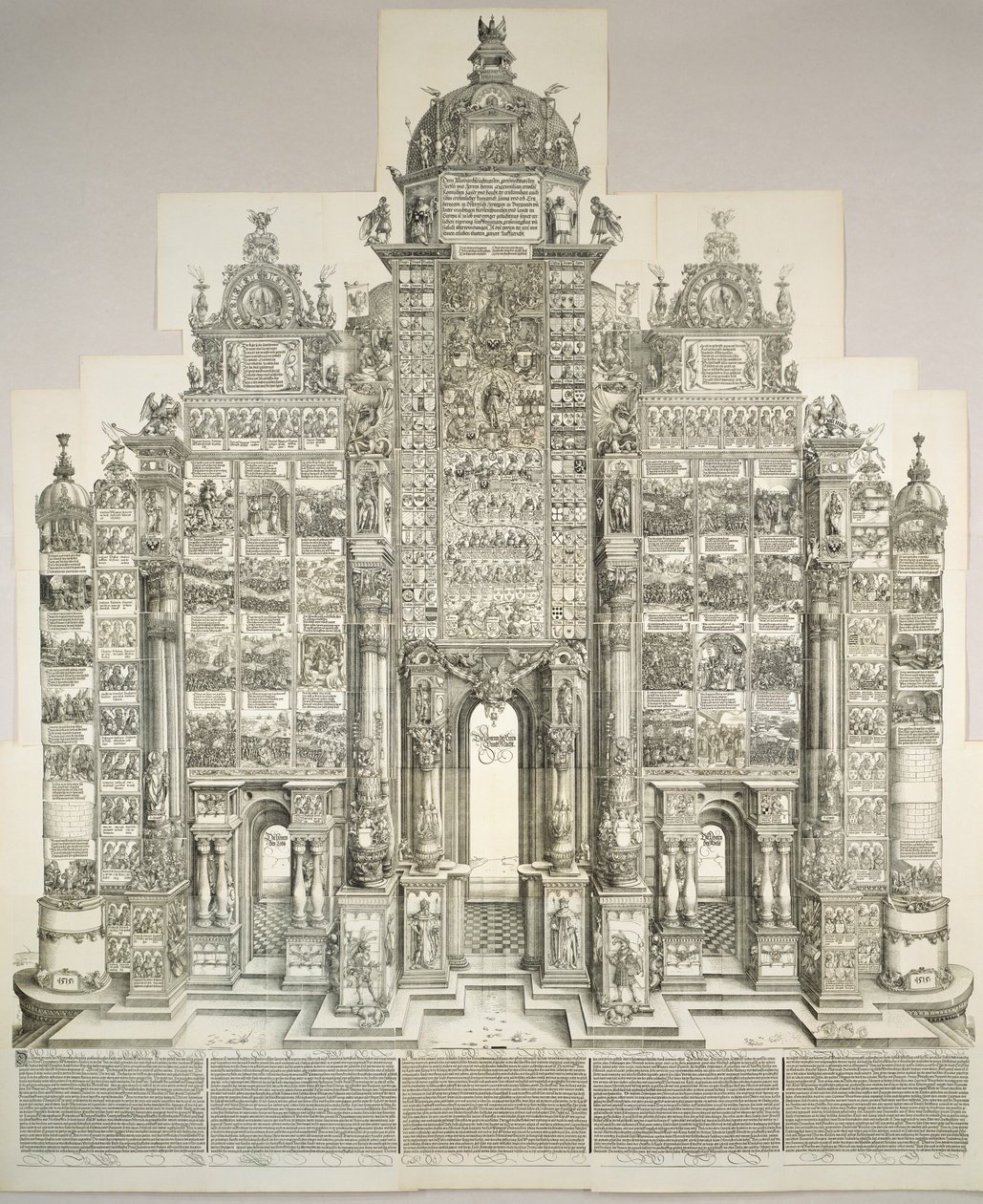The Triumphal Arch of Maximilian, 1799 edition by Albrecht Dürer