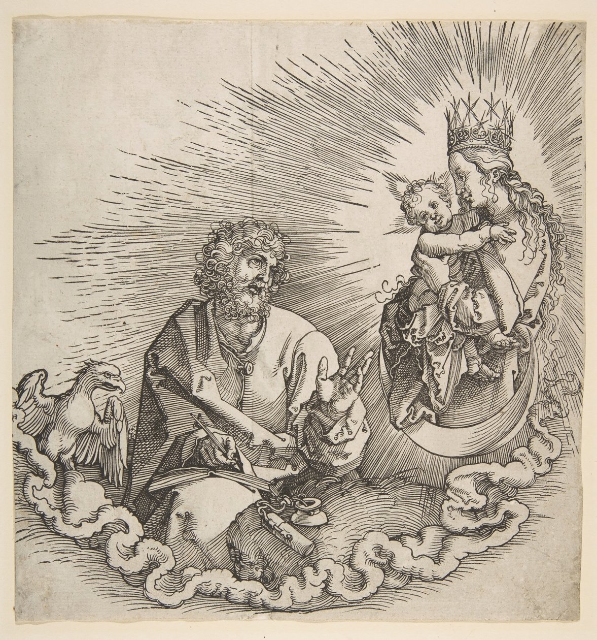 The Virgin Appearing to Saint John, Frontispiece to the Apocalypse, 1511 by Albrecht Dürer