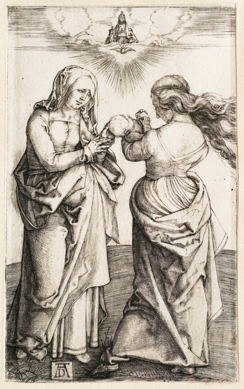 The Virgin with the Infant Christ and Saint Anne by Albrecht Dürer