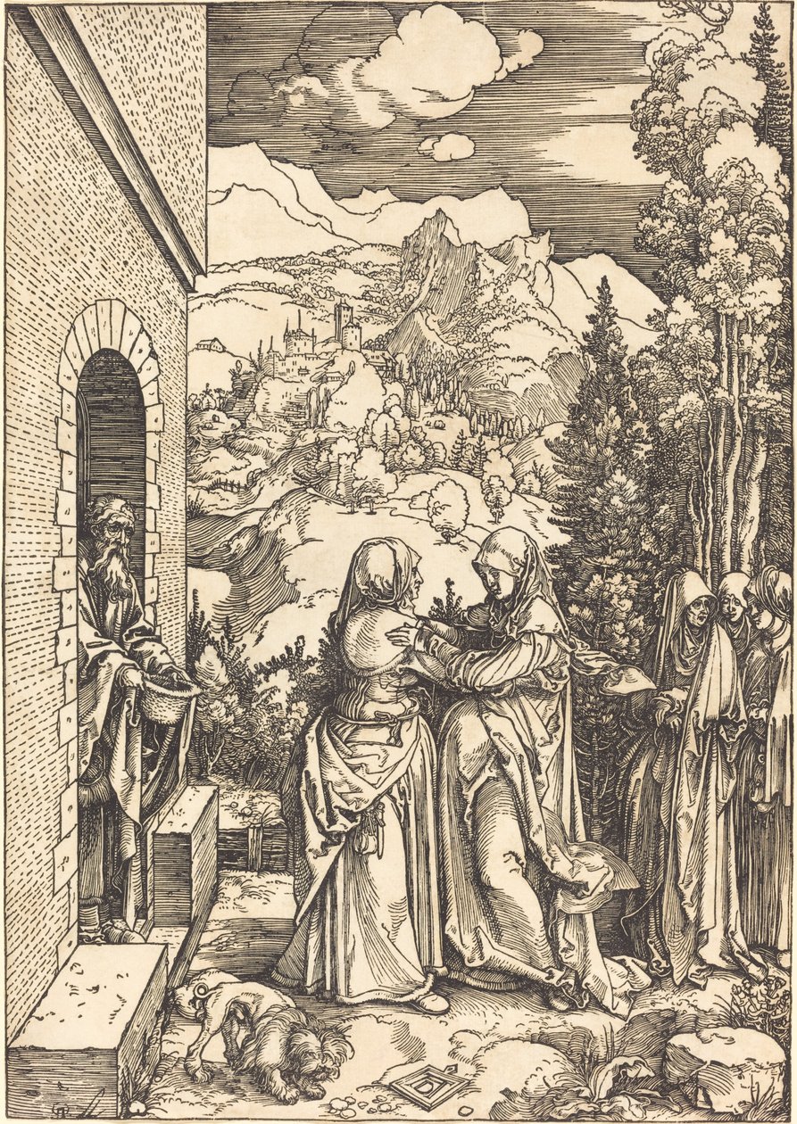 The Visitation by Albrecht Dürer