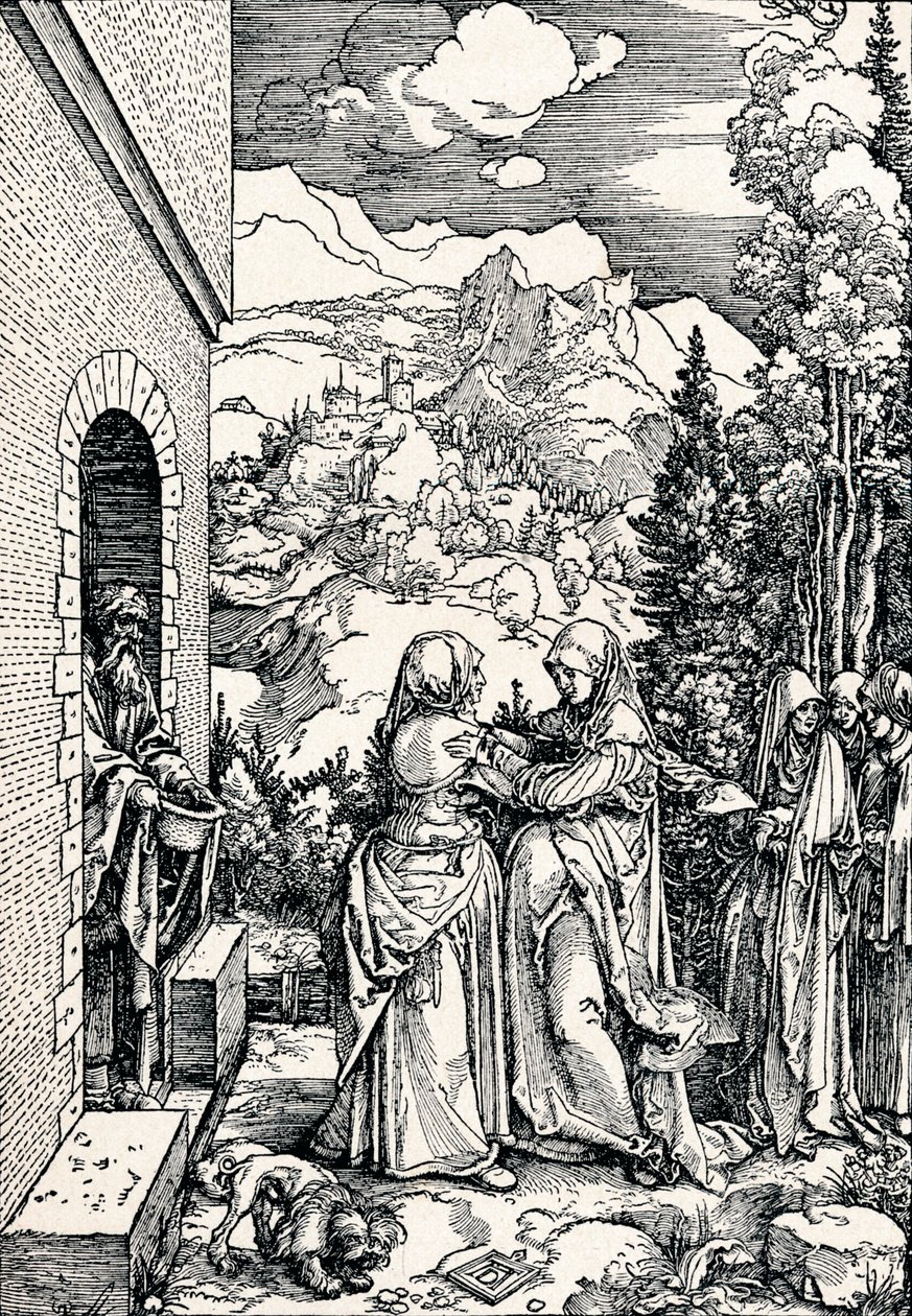 The Visitation by Albrecht Dürer