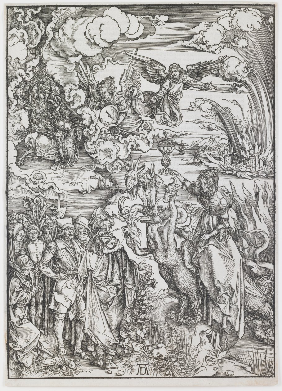 The Whore of Babylon, from the series “The Apocalypse” by Albrecht Dürer