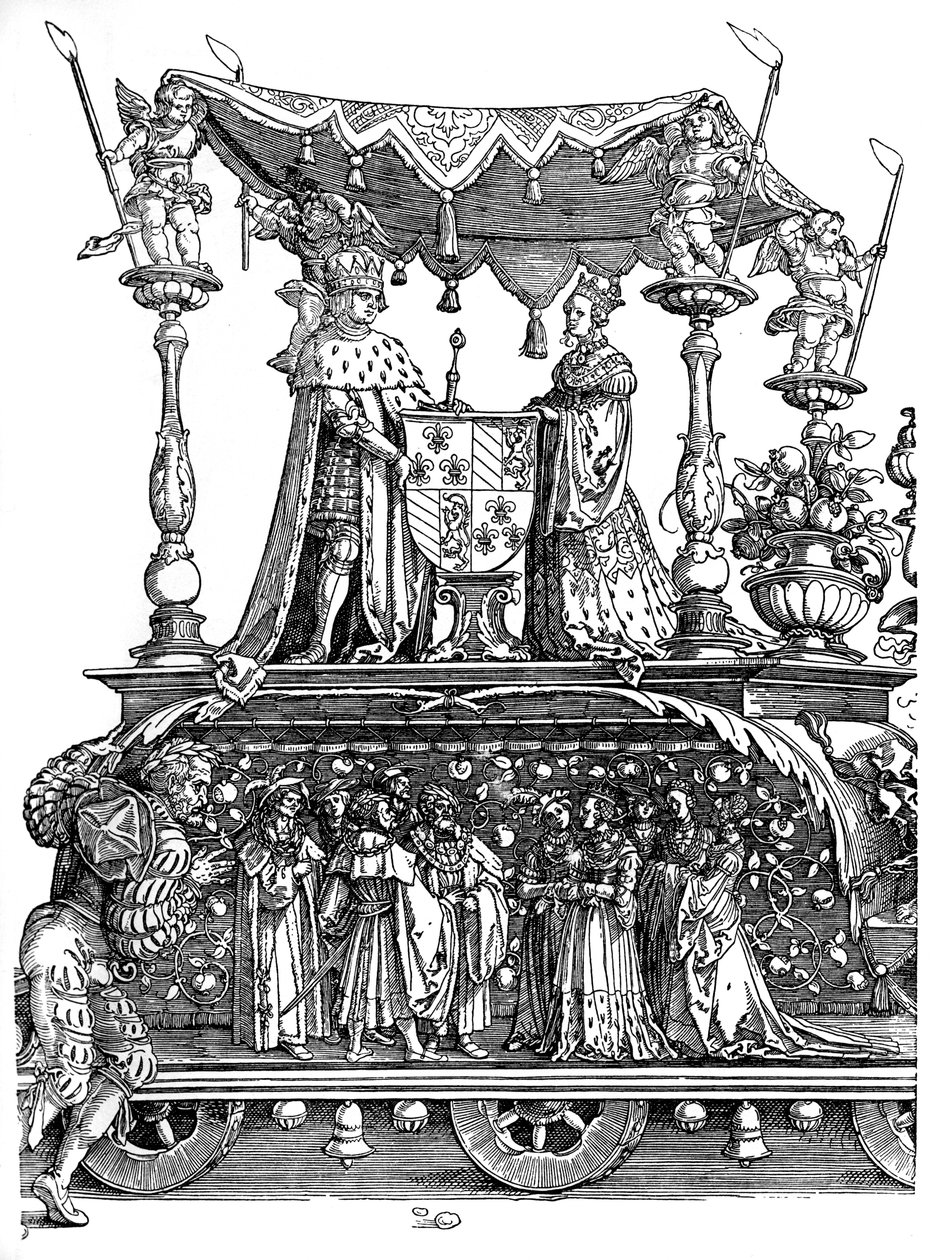 Triumphal Return of Maximilian I by Albrecht Dürer