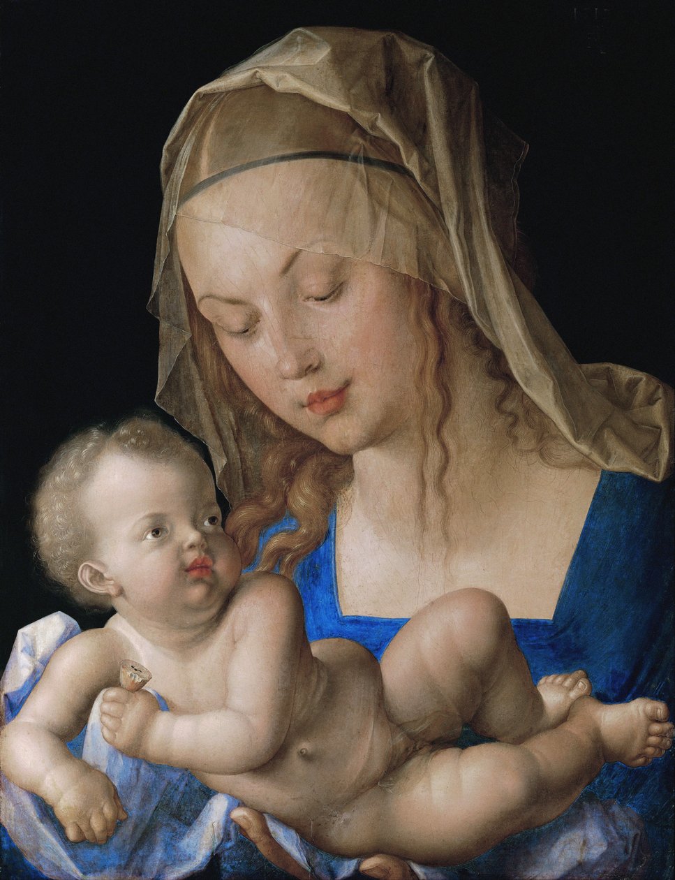Virgin and Child with a Pear by Albrecht Dürer