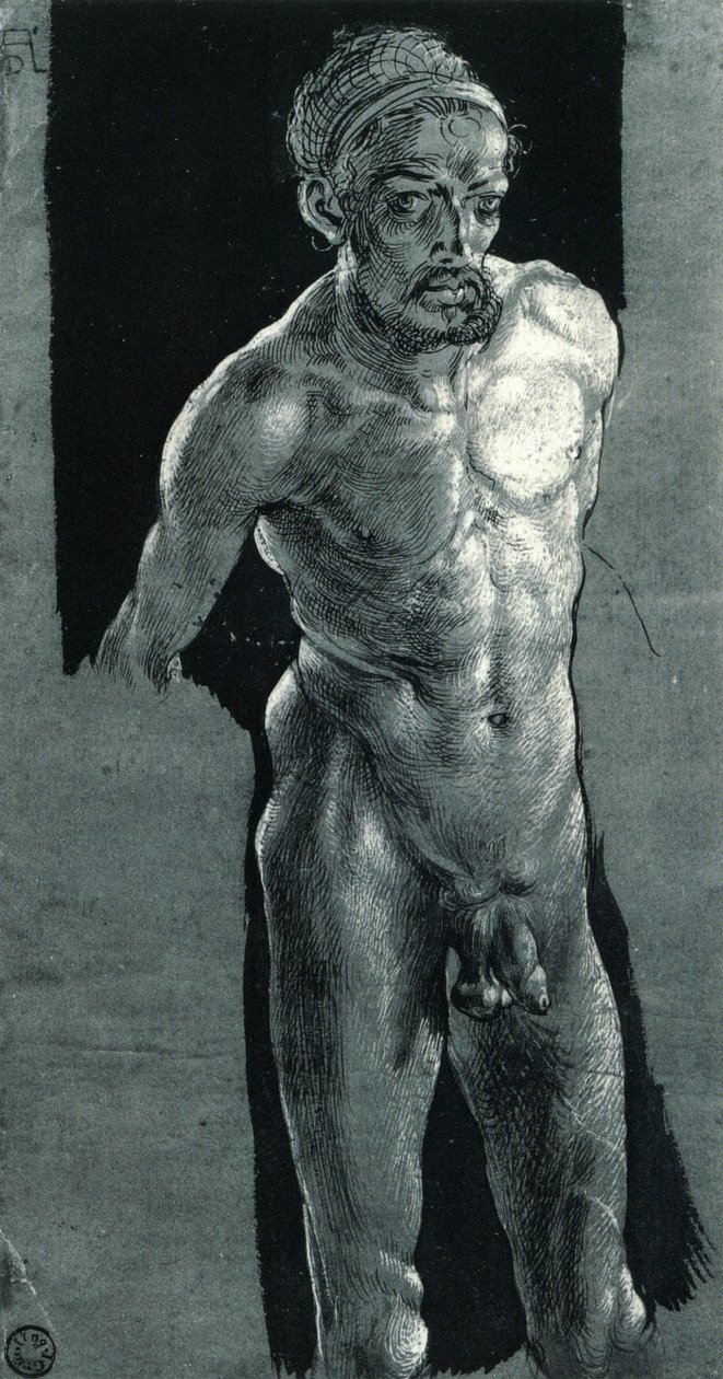 Self-Portrait in the Nude by Albrecht Dürer