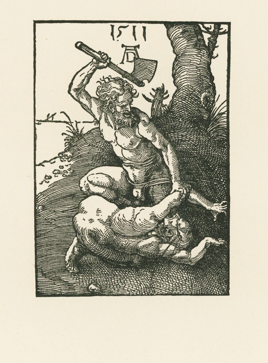 Cain Kills Abel by Albrecht Dürer or Duerer