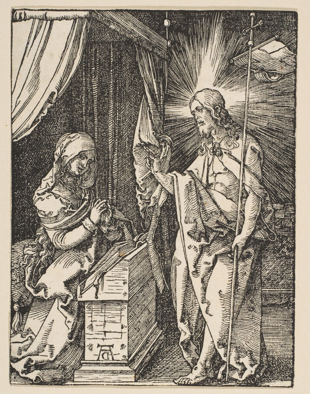 Christ Appearing to His Mother, from the Small Passion, c.1510 by Albrecht Dürer