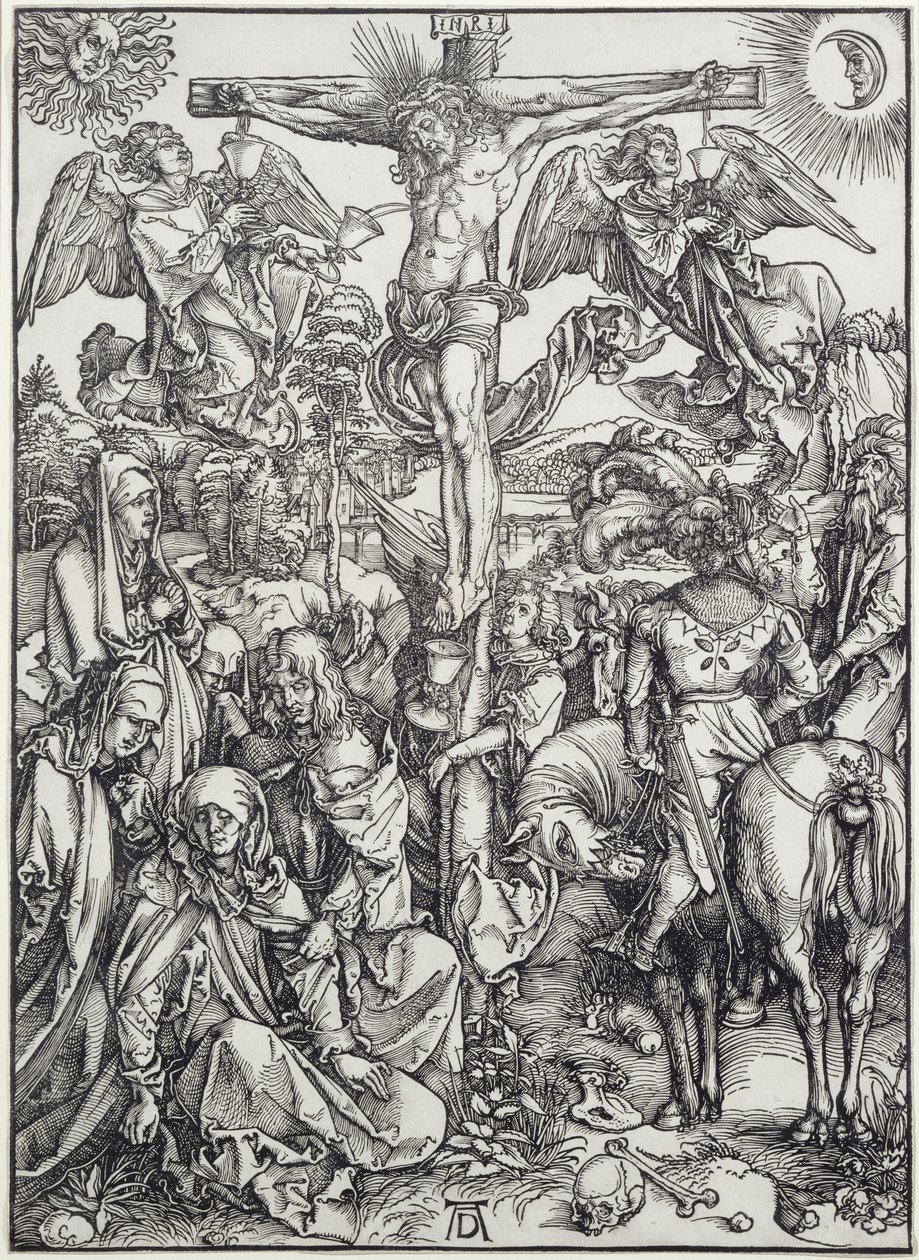 Christ on the Cross (The Great Passion) (engraving) by Albrecht Dürer