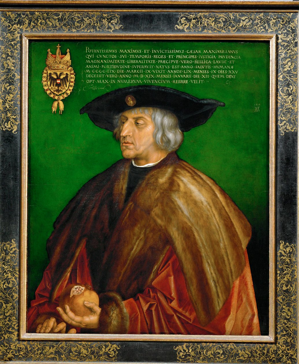 Emperor Maximilian I by Albrecht Dürer or Duerer