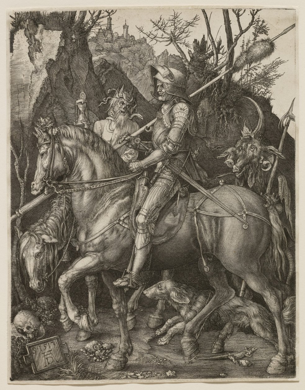 Knight, Death and the Devil by Albrecht Dürer